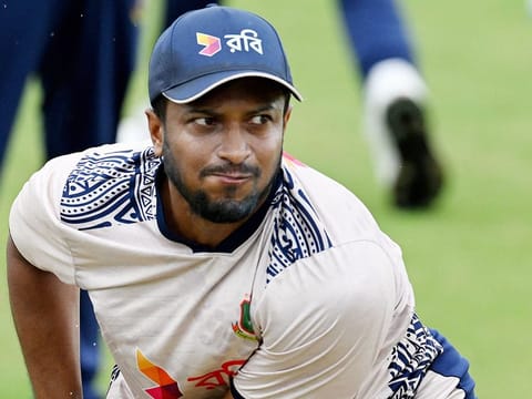 Bangladesh's Shakib Al Hasan was named in the squad to face South Africa, with the first of two Tests starting October 21, and had been expected to fly back to Dhaka on Thursday.
