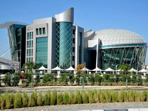 The Federal Authority for Identity and Citizenship, Customs and Ports Security (ICP) office building in Abu Dhabi.