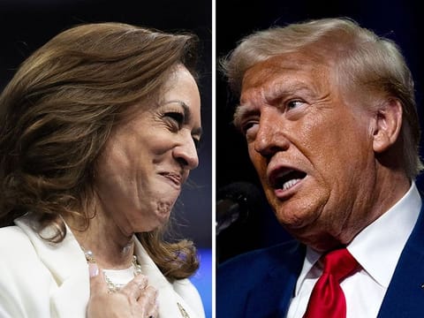 US Vice-President Kamala Harris and former president Donald Trump go head-to-head in their first debate on Tuesday.