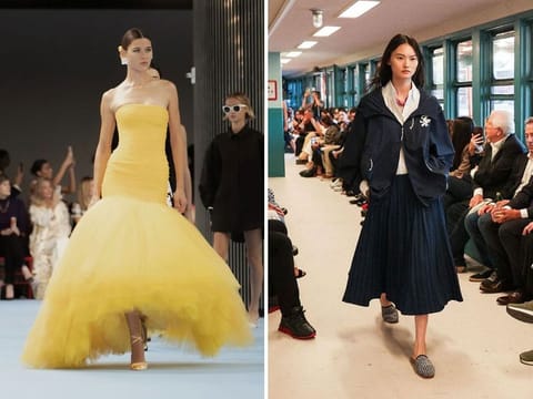 Instagram @CarolinaHerrera / @nyfw