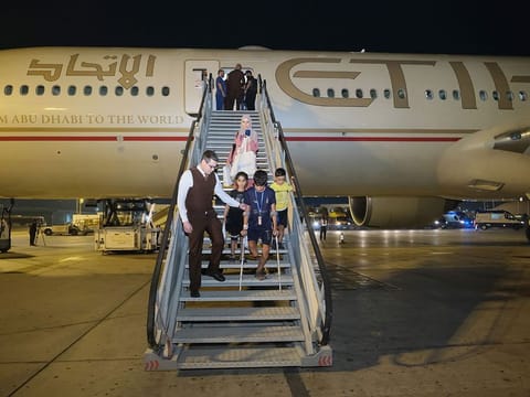 UAE evacuates 252 patients including their family members from Gaza