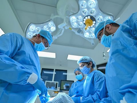 Doctors perform a life-saving bone marrow transplant at Burjeel Medical City