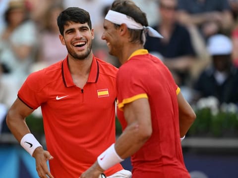Spain's Carlos Alcaraz said he had “missed” his compatriot at the recent Laver Cup, which Rafael Nadal skipped because of injury.