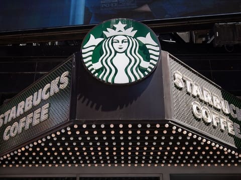 A Starbucks store.