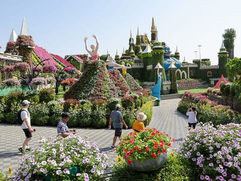 Walk through flowers, find adventure activities or enjoy street food from around the world - Dubai's top attractions are now welcoming visitors. Picture used for illustrative purposes only.