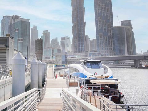 DC2 line connects Waterfront, Marasi, Business Bay, Godolphin, and Sheikh Zayed Road stations