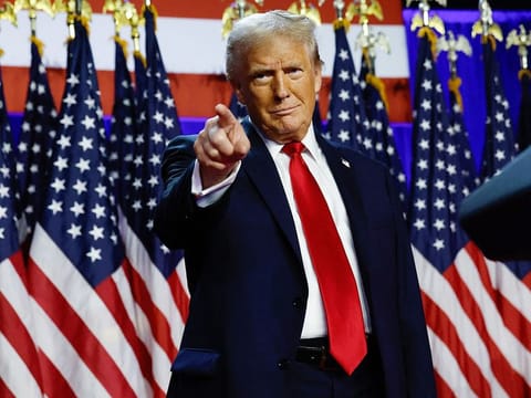 US President Donald Trump