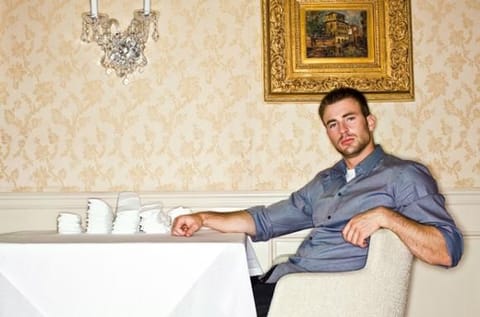Soft-hearted superhero: Speaking about his charity work.