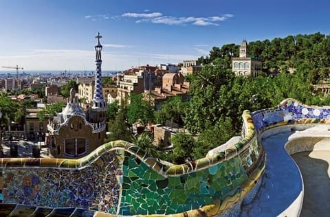 Gaudi’s Park Guell in Barcelona.