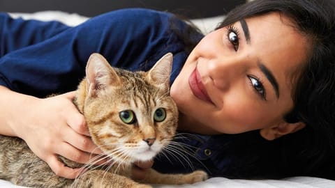 Nehal says cats are very insightful creatures, attuned to every mood. She advises pet lovers to foster a cat before thinking of adoption