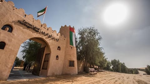 The desert village of Remah lies around 50km from Al Ain