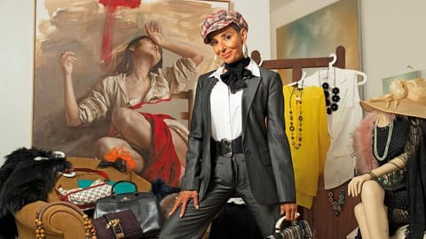 Virginia wants to inspire people to enjoy the process of styling themselves, while also supporting her charity work