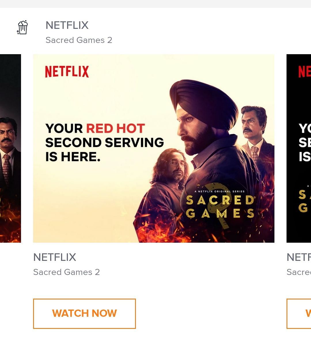 Netflix's 'Sacred Games' ads show up on Swiggy...