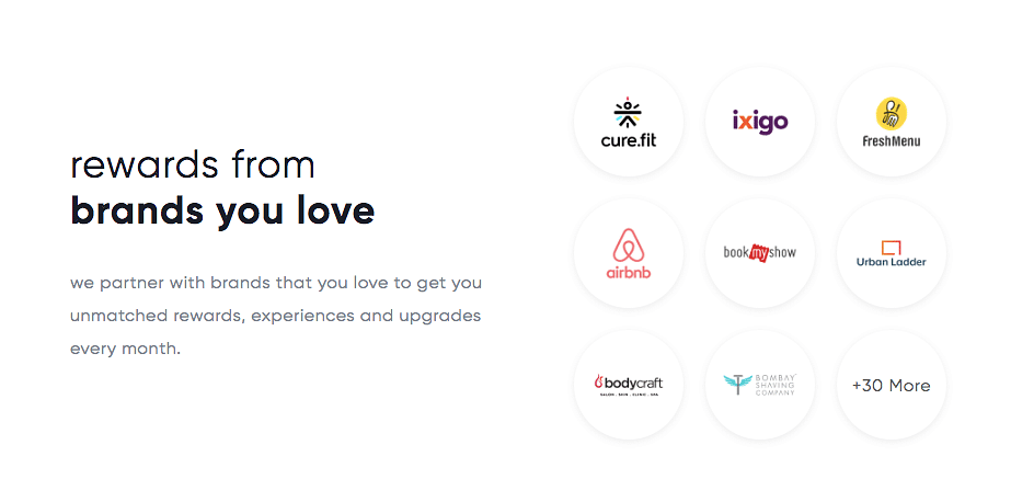 Some of the brands that Cred works with