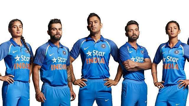 Star India sponsored jersey