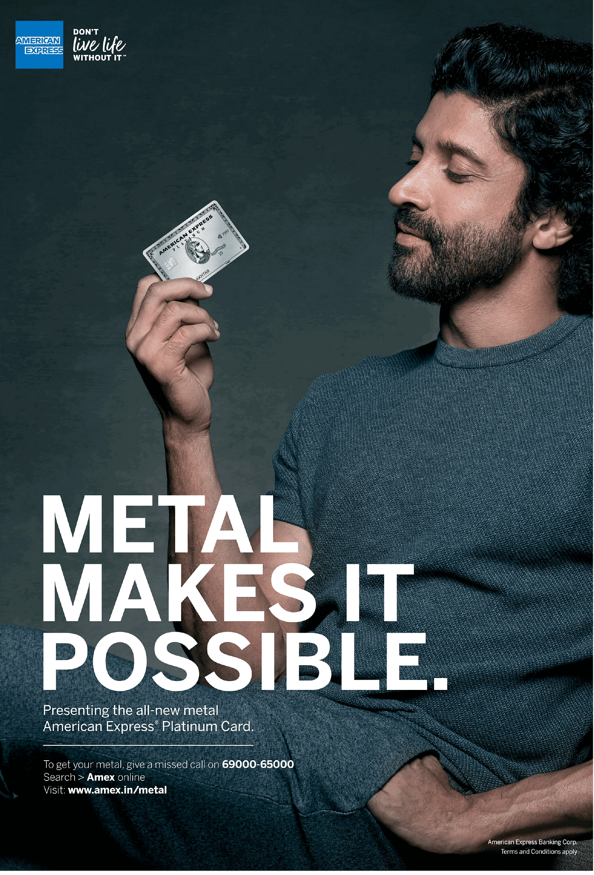 'Metal Makes It Possible' print ad.