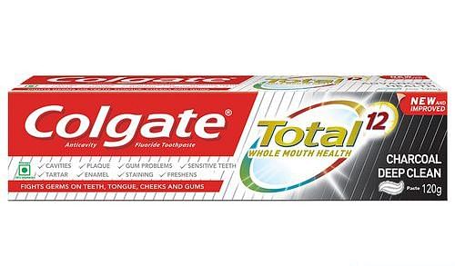 Colgate Total's charcoal variant