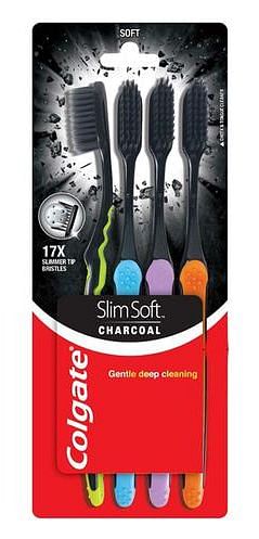 Colgate's charcoal toothbrushes