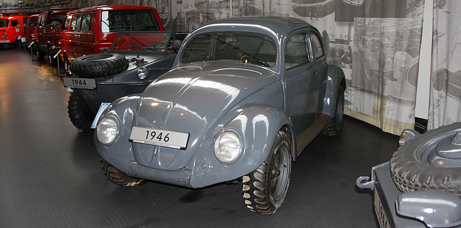 VW Kommandeurwagen - one of the older models of the Beetle