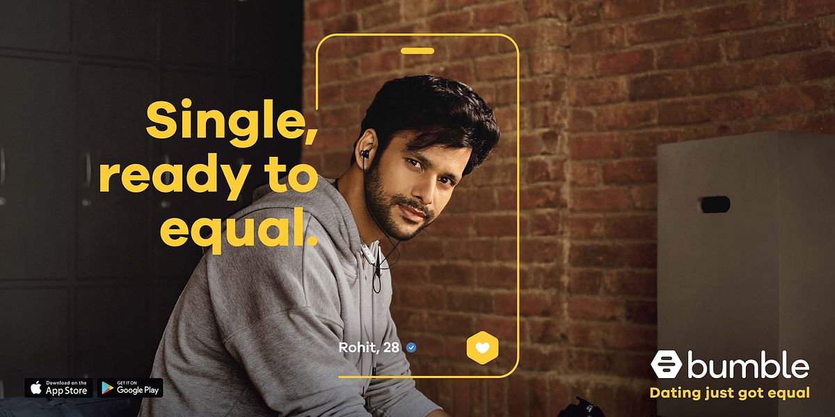 Bumble launches "Dating Just Got Equal" campaign