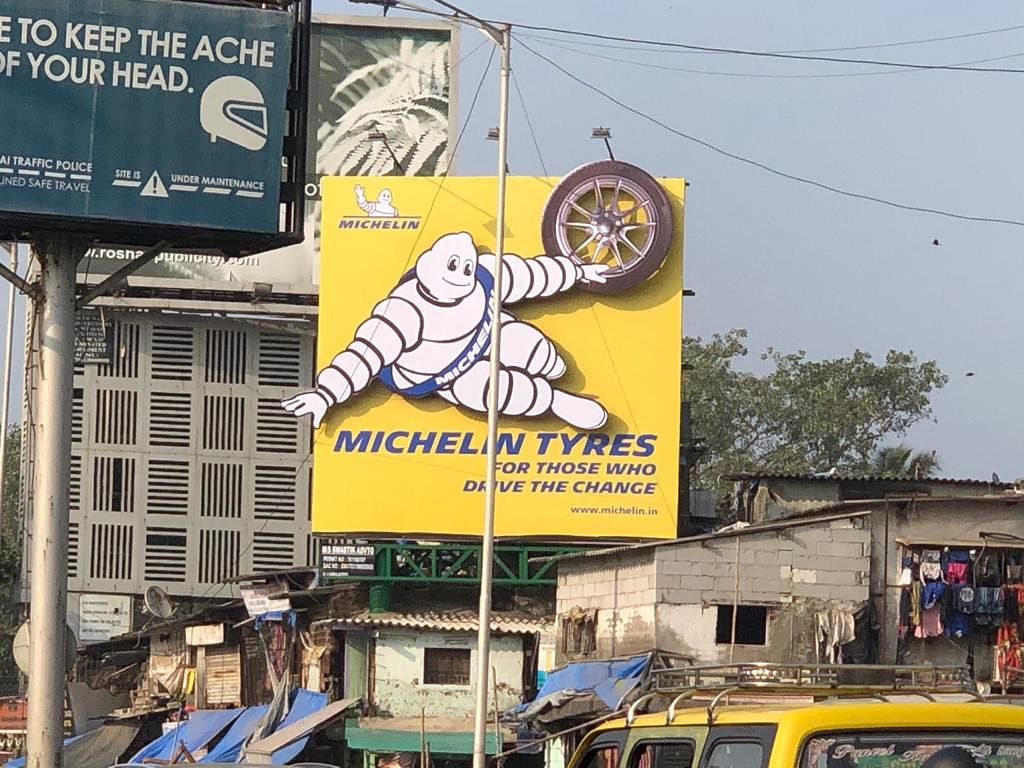 Michelin Man reappears on Indian OOH landscape