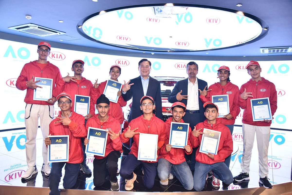 Winners of second season of Australian Open Ballkids India Program