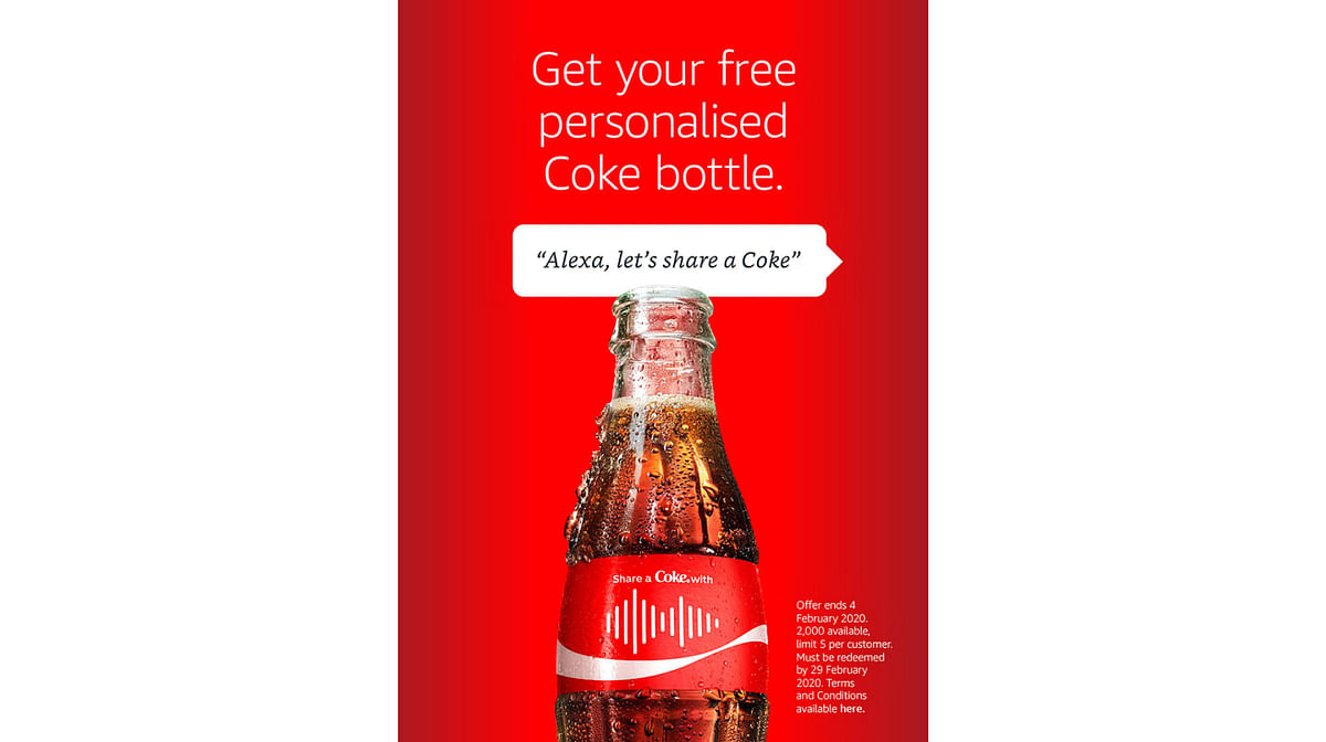 Ogilvy's Australia campaign with Alexa and Coca Cola