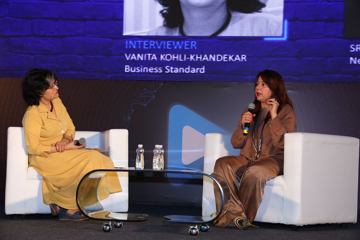 L-R: Vanita Kohli Khandekar and Srishti Behl Arya