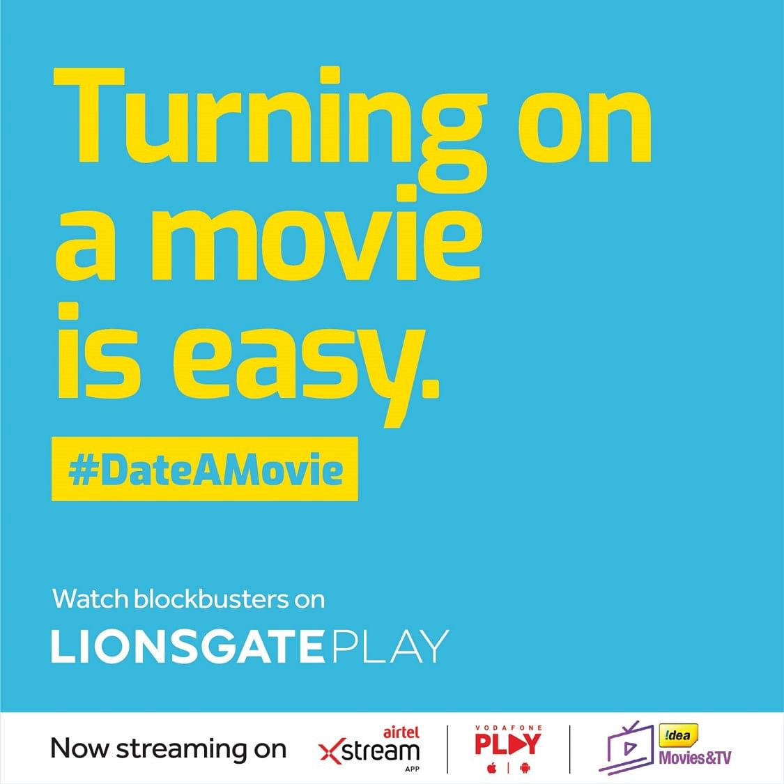 Lionsgate Play launches Valentine’s Day campaign, #DateAMovie
