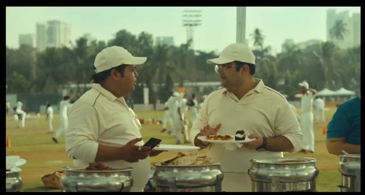 Screen grab from cricket ad