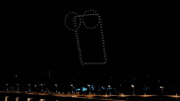 OPPO hosts India’s biggest drone fly light show