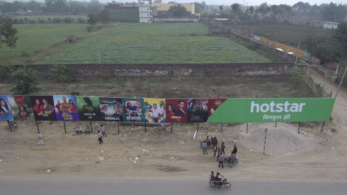 Hotstar's 1000 ft long billboard