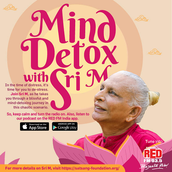 RED FM launches ‘Mind Detox with Sri M’ to motivate people to stay mentally fit and healthy 