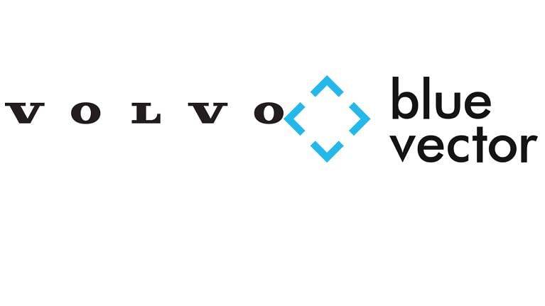 Volvo logo (2) 50 mm Black