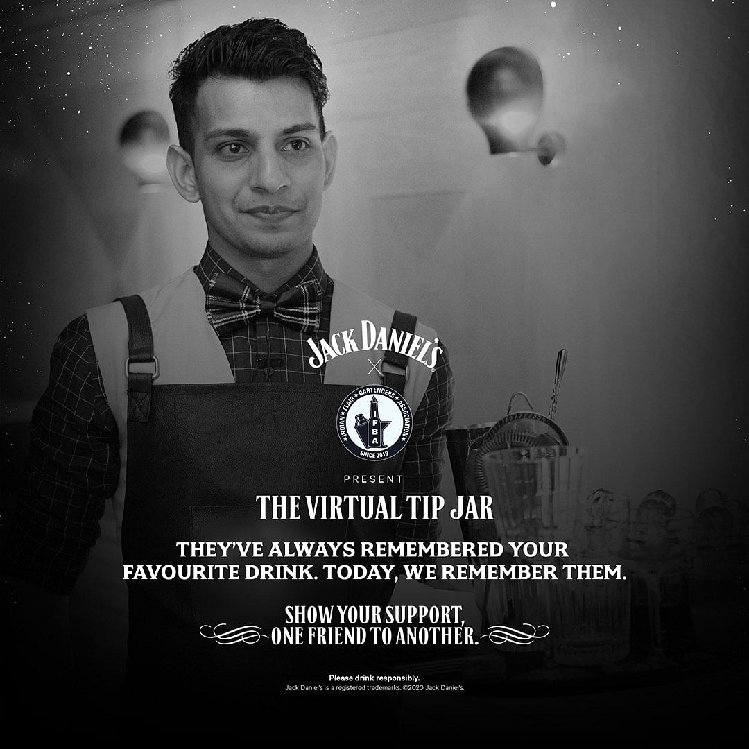 Jack Daniel's 'virtual tip jar' to raise funds for bartenders, waiters