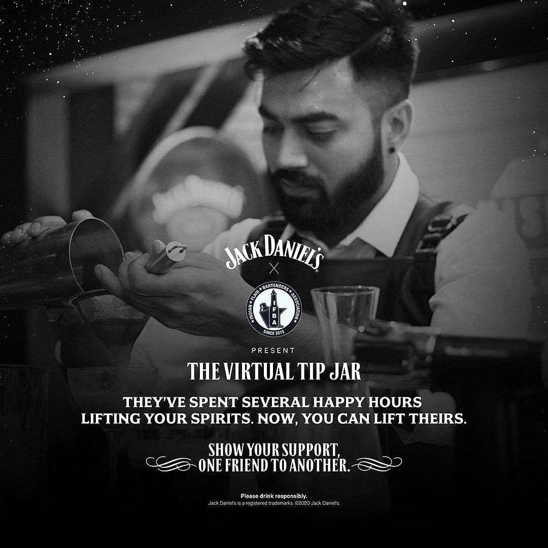 Jack Daniel's 'virtual tip jar' to raise funds for bartenders, waiters