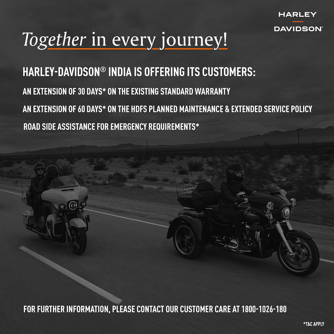 Harley-Davidson India launches home delivery service for its motorcycles among other initiatives...