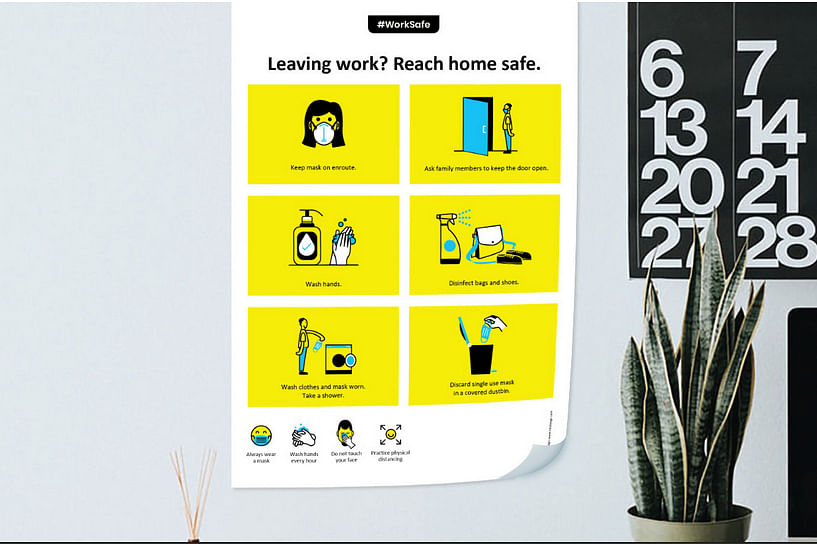 NH1 Design’s free posters to guide us in a post lockdown workplace