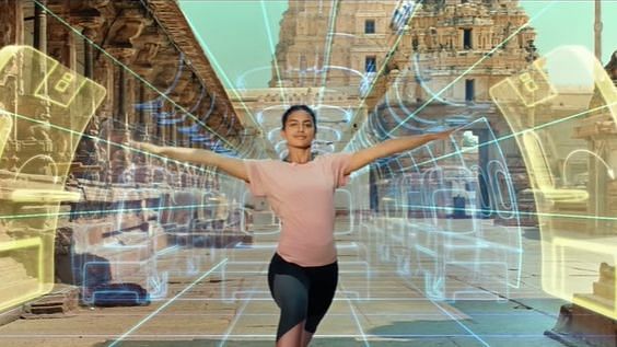 Vistara shows safety instructions through yoga poses in a riveting 'Incredible Indiaish' ad 