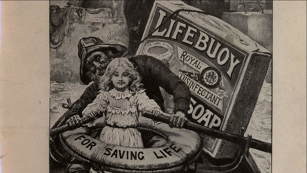 Lifebuoy ad from 1894