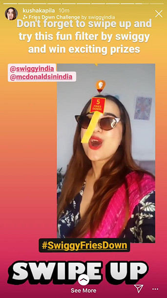 McDonald’s launches AR game filter  in partnership with Swiggy