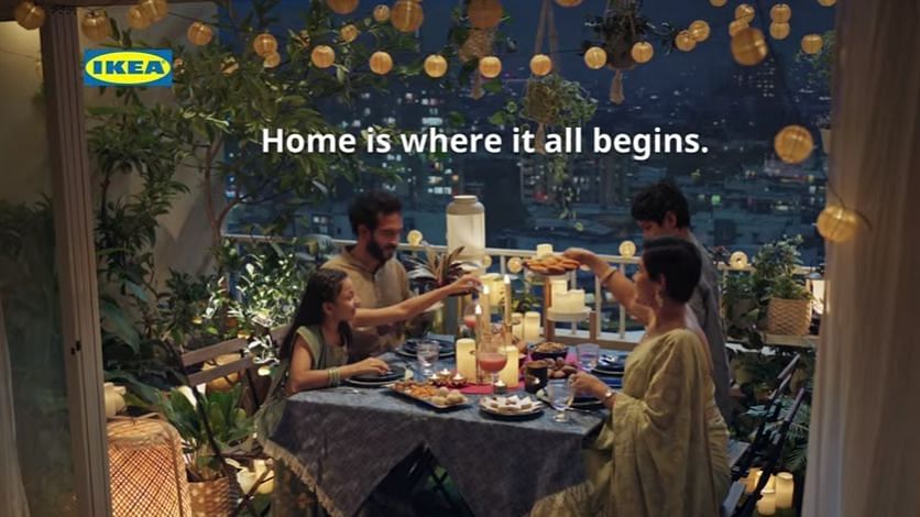 IKEA’s ad talks about homes that express who we are