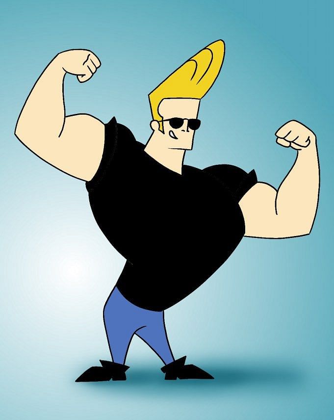Cartoon character Johnny Bravo