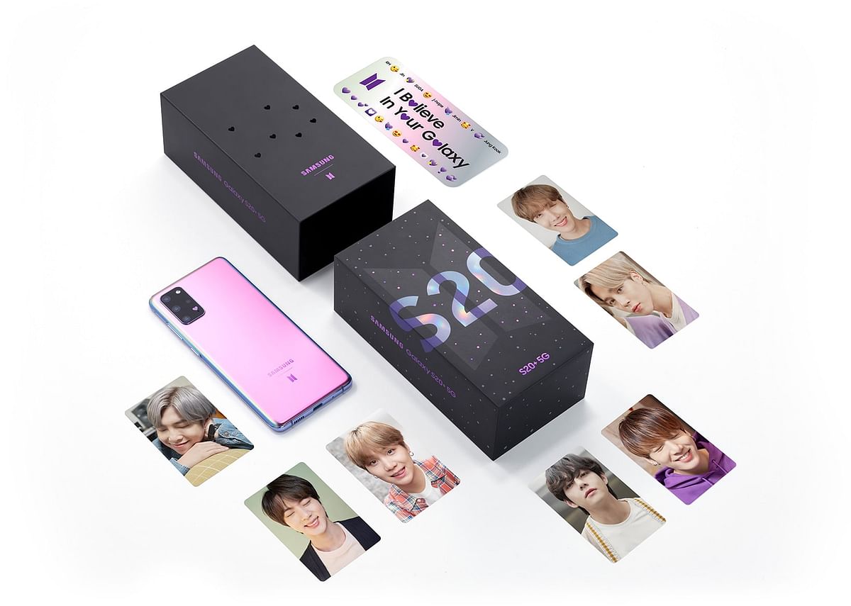 Samsung's special edition BTS phone.