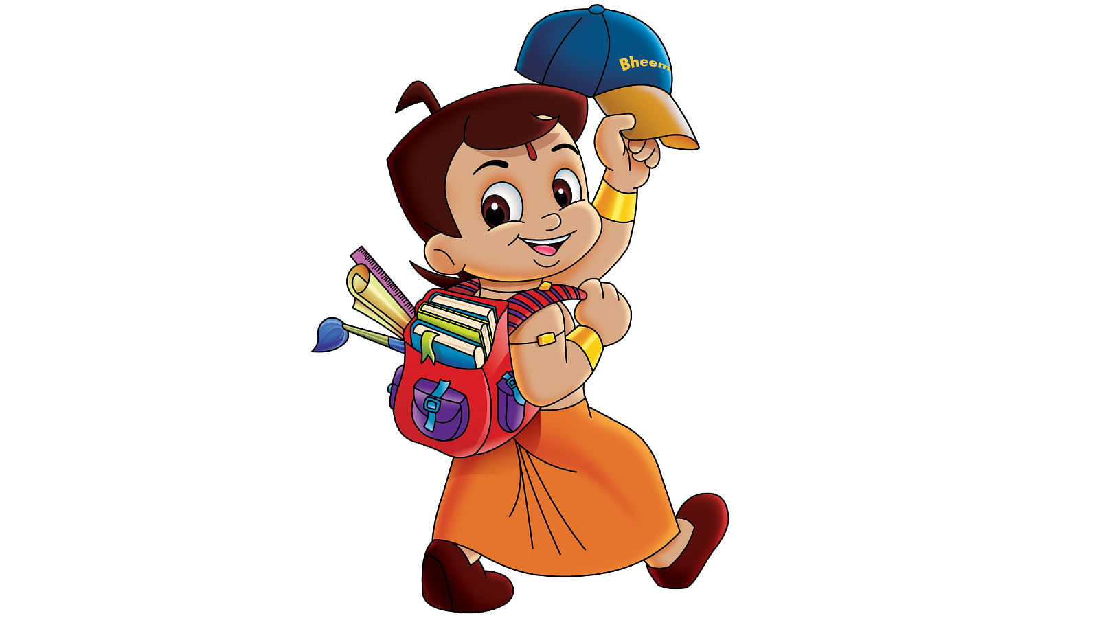 Chota Bheem 2 Coloring Page for Kids - Free Chhota Bheem Printable Coloring  Pages Online for Kids - ColoringPages101.com | Coloring Pages for Kids