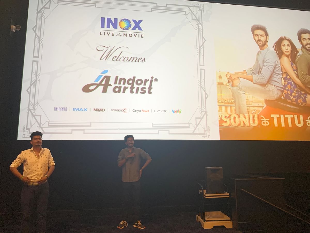 A song launch at INOX