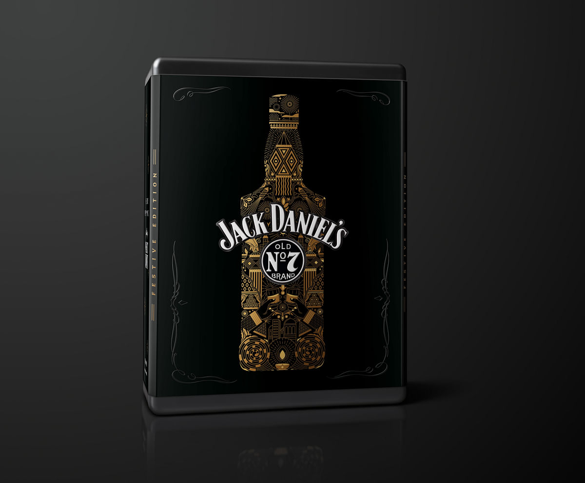 "The idea was to marry the masculinity of Jack Daniel's to the festive season..."