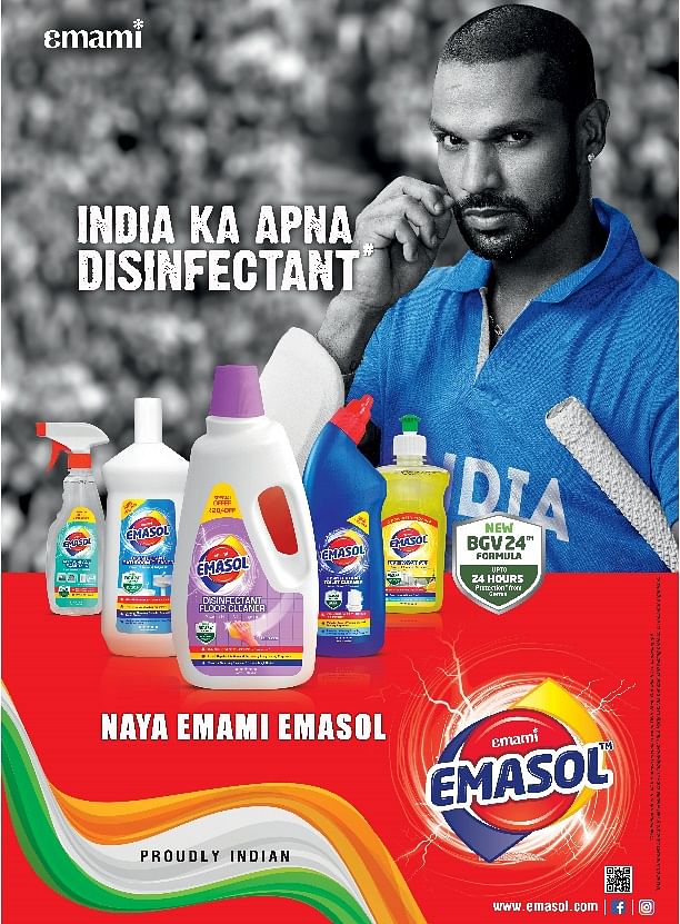 Emami forays into Home Hygiene Space with ‘EMASOL’