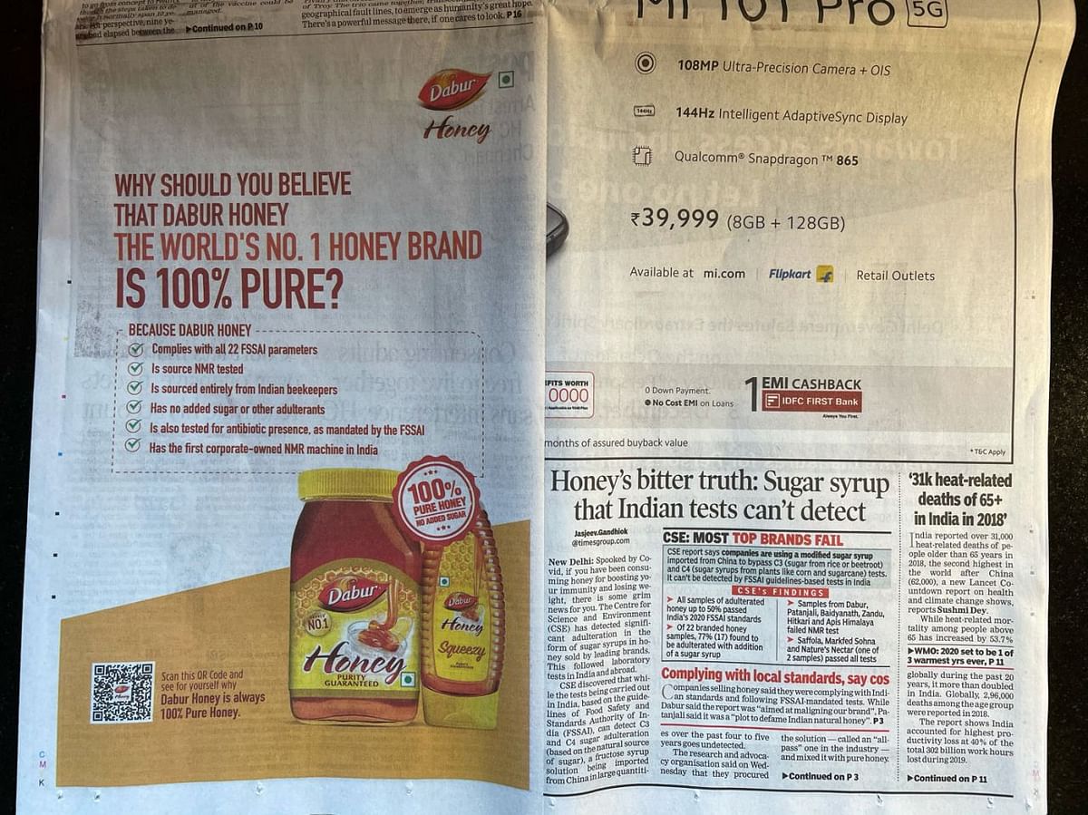 Pure hai na? Major honey brands like Dabur, Patanjali, and Emami fail adulteration test