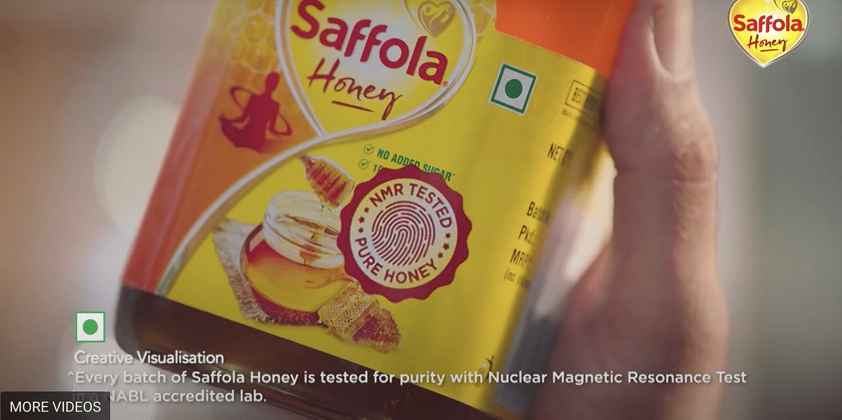 Saffola Honey's new ad touts honey that is '100% pure' with purity certificate